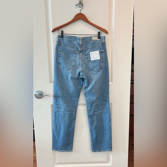 Ag Adriano Goldschmied Saige AG-ED HIGH-RISE STRAIGHT LEG DENIM - Picture 4 of 12